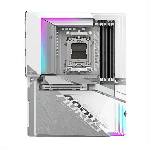 MB AM5 B650E AORUS STEALTH ICE GIGABYTE 4xDDR5 8000Mhz (O.C), HDMI, PCI-Ex16 5.0, M.2 PCIe 5.0, 2xM.2 4.0, 4xSATAIII, Wi-Fi 7, BT 5.4