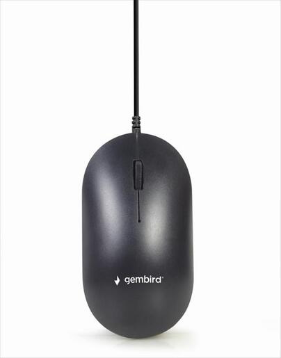 COMBO KEYBOARD MOUSE AND MOUSEPAD WIRED GEMBIRD RGB, Black, KBS-UML-01