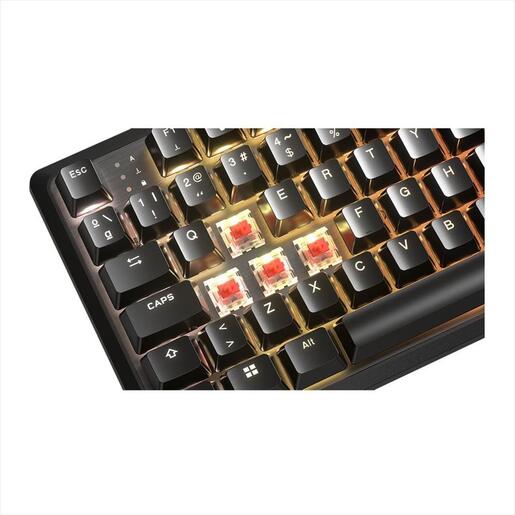 KEYBOARD MECHANICAL CORSAIR K70 RGB MK.2 Core TKL, MLX RED SWITCH v2, Black,CH-911911E-NA