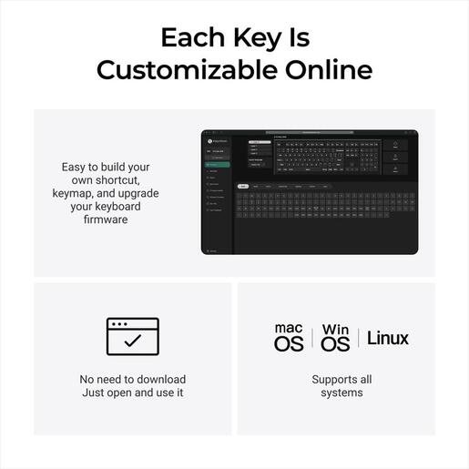 KEYBOARD MECHANICAL KEYCHRON K10 MAX HS Full Size RGB Keychron super Banana switch, Multi-Device 2.4 GHz & BT Black, K10M-H4