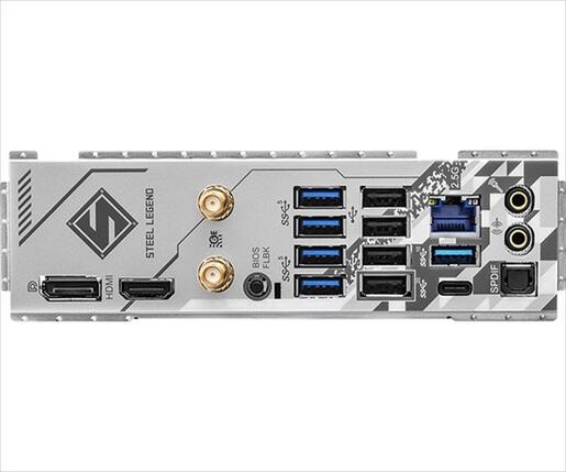 MB AM5 B650 STEEL LEGEND ASROCK 4xDDR5 7200Mhz (O.C), HDMI, DP, PCI-Ex16 5.0, 1xPCI-Ex16 3.0, M.2 PCIe 5.0, 2xM.2 4.0, 4xSATAIII, Wi-Fi 6E, BT