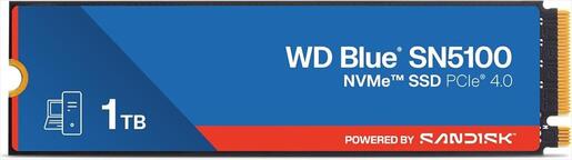 SSD M.2 1TB WD Blue SN5100 M.2 NVMe WDS100T5B0E