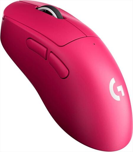 MOUSE WIRELESS USB LOGITECH G PRO X SUPERLIGHT 2 DEX (HERO 2 Sensor, Lightforce Switches), Pink, 910-007373