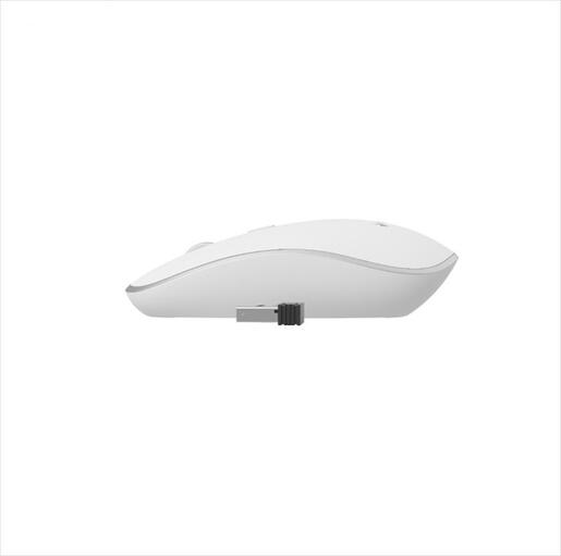 MOUSE WIRELESS USB GEMBIRD, nano receiver, white, MUSW-4B-01-W