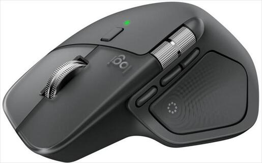 MOUSE WIRELESS USB LOGITECH MX Master 4 for Business w/Bluetooth Multi-device, graphite, Bolt, 910-007617