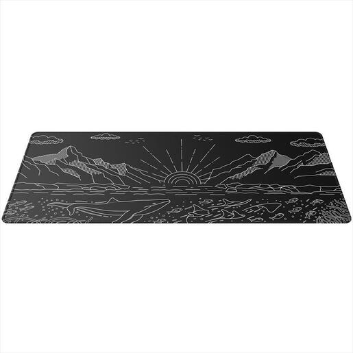 MOUSEPAD Dark Project Nostra Black XL, 900 x 400 x 4, Black