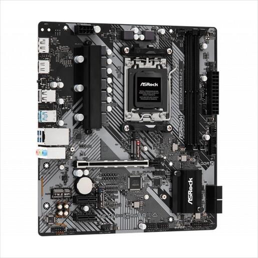 MB AM5 B650M-H/M.2+ ASROCK 4xDDR5 6400+Mhz(O.C.), HDMI, DP, PCI-Ex16 4.0, 2xPCI-Ex1 4.0, M.2 Gen5, M.2 Gen4, 4xSATAIII, 90-MXBMS0-A0UAYZ