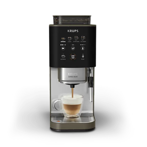 KRUPS SA403BE0 Coffee Crush Experience Кафемат, 1370W, Touch
