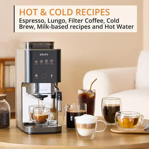 KRUPS SA403BE0 Coffee Crush Experience Кафемат, 1370W, Touch