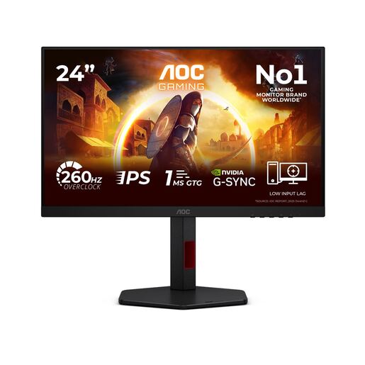 AOC 24G4ZR IPS Gaming 260Hz HAS 130mm