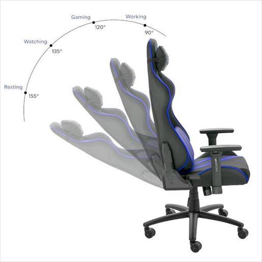 GAMING CHAIR NITRO CONCEPT NEMESIS BLUE CLAW, BLUE, 4097815