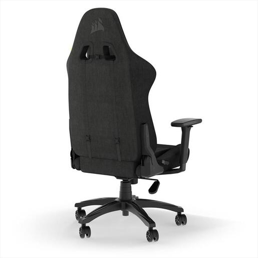 GAMING CHAIR CORSAIR TC100 RELAXED FABRIC, 120KG MAX, Black, CF-9010051-WW