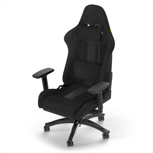 GAMING CHAIR CORSAIR TC100 RELAXED FABRIC, 120KG MAX, Black, CF-9010051-WW