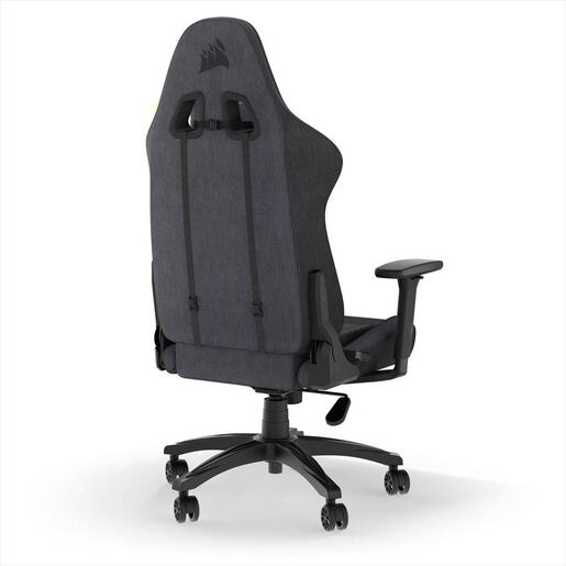 GAMING CHAIR CORSAIR TC100 RELAXED FABRIC, 120KG MAX, Black/Grey, CF-9010052-WW