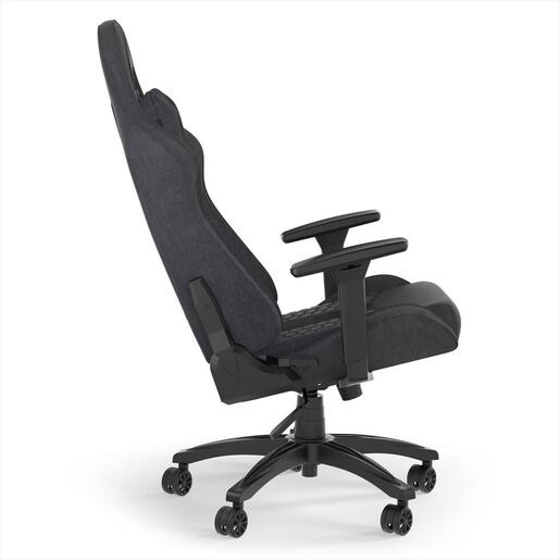 GAMING CHAIR CORSAIR TC100 RELAXED FABRIC, 120KG MAX, Black/Grey, CF-9010052-WW