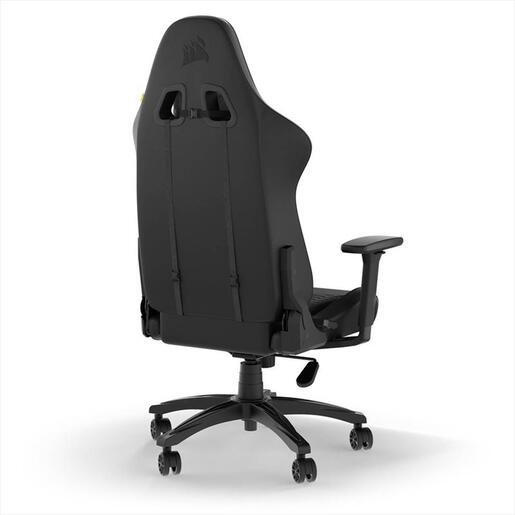 GAMING CHAIR CORSAIR TC100 RELAXED LEATHERETTE, 120KG MAX, Black, CF-9010050-WW