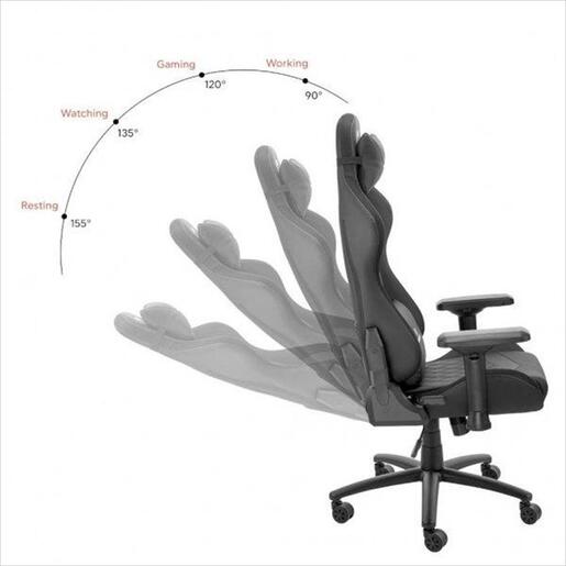 GAMING CHAIR NITRO CONCEPTS NEMESIS ULTIMATE EDITION, RGB, 3798356