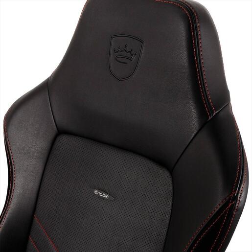 GAMING CHAIR NOBLECHAIRS HERO, BLACK/RED NBL-HRO-RL-BRD
