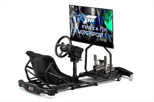 GAMING CHAIR NEXT LEVEL RACING GO KART COCKPIT  PLUS, 130kg,  BLACK, NLR-S034