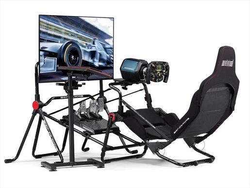 GAMING CHAIR NEXT LEVEL RACING Formula Lite PRO Foldabale Cockpit, 130kg, BLACK, NLR-S038