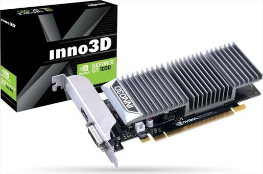 VGA INNO3D GT1030 2GB DDR5, LP PASSIVE, DVI-D, HDMI, N1030-1SDV-E5BL