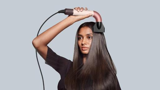 Dyson Supersonic R HD17 Red Velvet/Gold Straight+Wavy фен за коса
