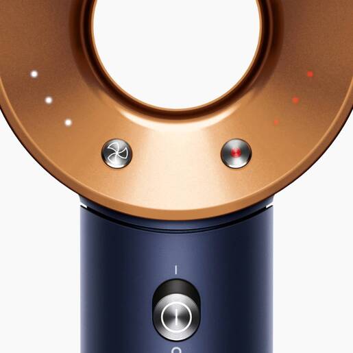 Dyson Supersonic HD07 Prussian Blue/ Rich Copper (Curly+Coily) фен за коса