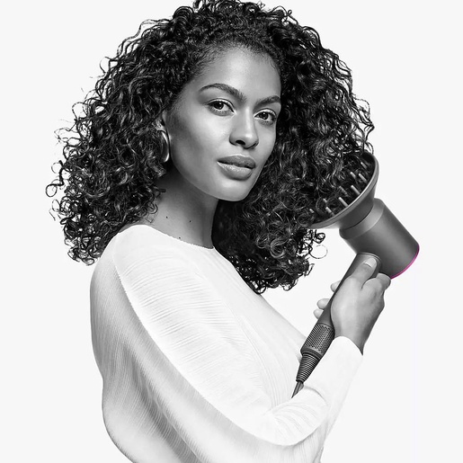 Dyson Supersonic HD07, Prussian Blue/Rich Copper (Curly+Coily) фен за коса