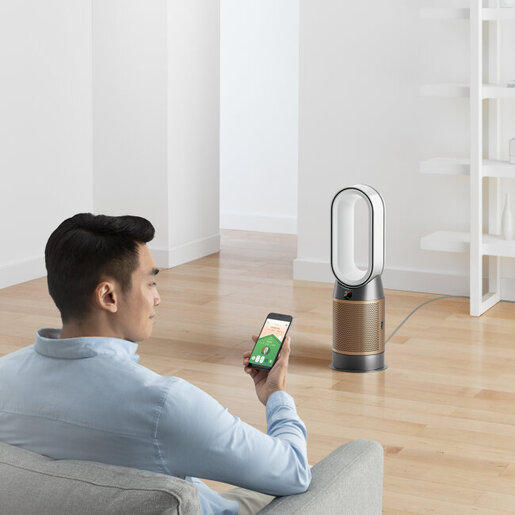 Dyson Pure Hot & Cool Formaldahyde HP09 Nickel/Gold прочистувач на воздух