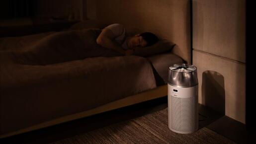 Dyson HushJet™ Compact HJ10 (White/Silver) прочистувач на воздух