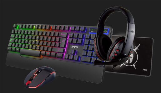 MS ELITE C501 4во1,тастатура,глушец,слушалки,подлога