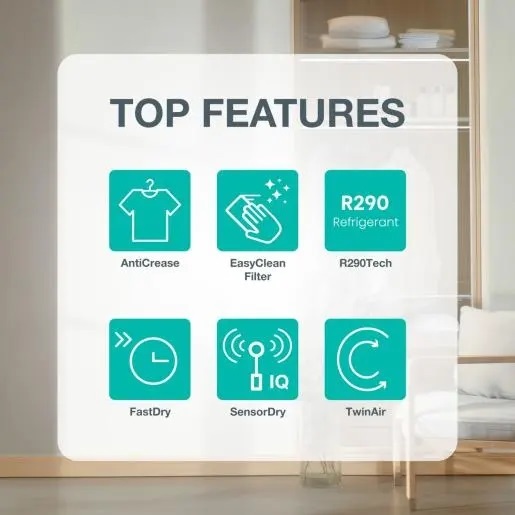 Gorenje DG2P7D сушара со топлинска пумпа