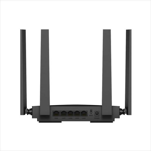 NET ROUTER WIRELESS DUAL BAND Wi-Fi 7 BE3600 CUDY WR3600, w/4 antennas, 1x WAN 2.5G port, 4x LAN 100/1000 ports