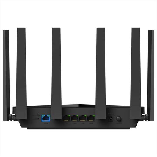NET ROUTER WIRELESS DUAL BAND Wi-Fi 7 BE6500 CUDY WR6500H, w/6 antennas, 1x 2.5G port, 4x LAN 100/1000 ports