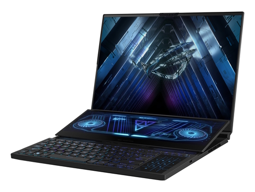 ASUS ROG Zephyrus Duo 16, GX650PY-NM010X, 90NR0BI1-M000K0, 16" Mini LED WQXGA 240Hz, AMD Ryzen 9 7945HX, 32GB RAM, 2TB SSD, nVidia GeForce RTX 4090, Windows 11 Pro, лаптоп