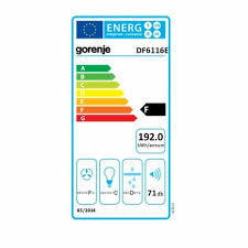 GORENJЕ DF6116E, телескопски вграден аспиратор