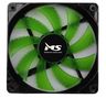 VENTILATOR ZA KUĆIŠTE MS ZELENI LED 12CM