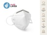KN95 заштитна маска 4-слојна 21x15cm PRO SAFE PLUS