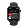 Apple Watch Series 8 GPS 41mm Midnight Aluminium Case with Midnight Sport Band - Regular, smart watch