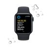 Apple Watch SE (2022) GPS 44mm Midnight Aluminium Case with Midnight Sport Band - Regular, smart watch