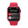 Apple Watch Series 8 GPS 41mm RED Aluminium Case with RED Sport Band - Regular, smart watch