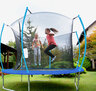 LEGONI 244cm SPACE трамполина сина со заштитна мрежа