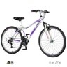 VENSSINI TSPA264 26"/16" EXPLORER SPARK велосипед бел со виолетово