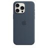 Apple iPhone 15 Pro Max Silicone Case со MagSafe, Storm Blue