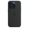 Apple iPhone 15 Pro Silicone Case со MagSafe, Black