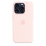 Apple iPhone 15 Pro Silicone Case со MagSafe, Light Pink