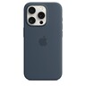 Apple iPhone 15 Pro Silicone Case со MagSafe, Storm Blue