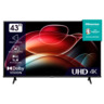 Hisense LED 43" 43A6K, 4K Ultra HD, Smart TV, VIDAA U6, Dolby Vision, DTS Virtual X, AI 4K Upscaler **МОДЕЛ 2023** телевизор