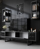 ТВ комода + ѕидни полици Black Line - Anthracite, Black 618BLY1139