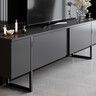 Комплет за дневна соба Luxe - Anthracite, Black 618BLY1169